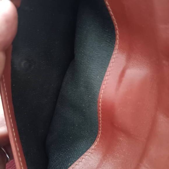 Fendi Burgundy and Navy Striped Wallet - Picture 6 of 6